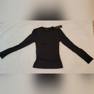 Small vero moda black wrap top